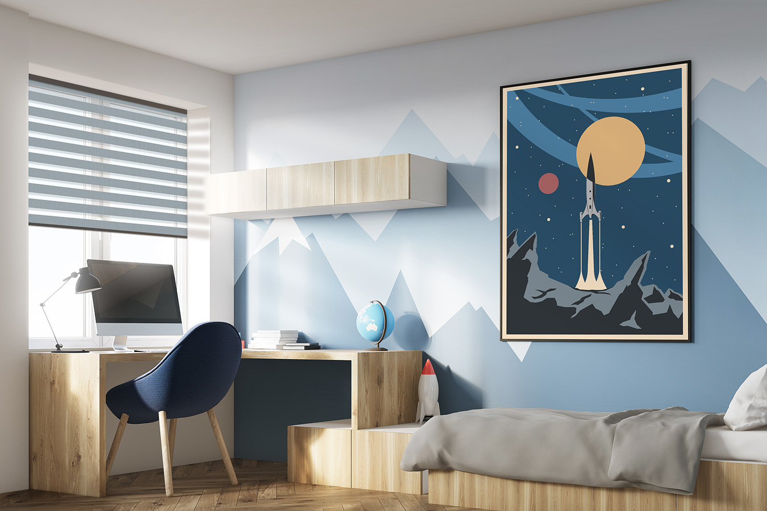 Pose de toiles alternées sur mesure