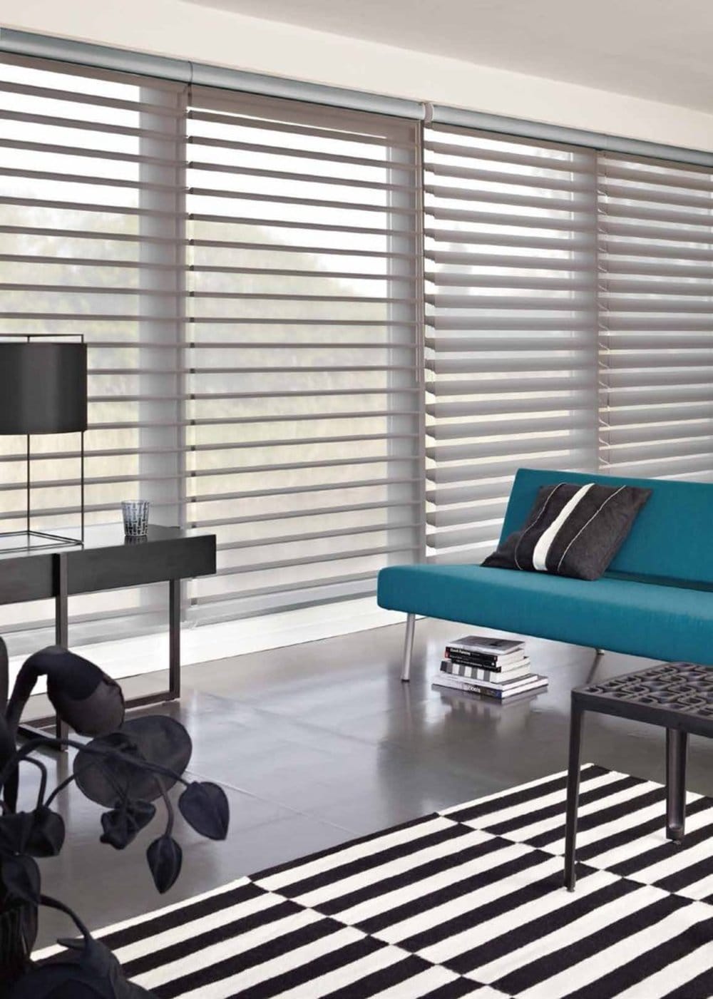 Pose de stores diaphanes